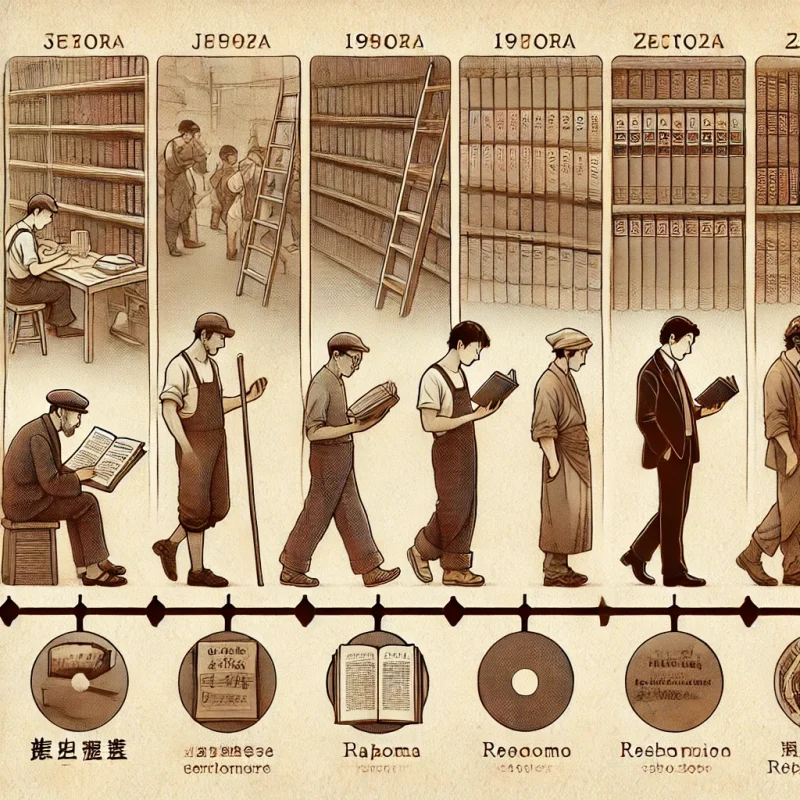 日本の労働環境と読書習慣の変遷