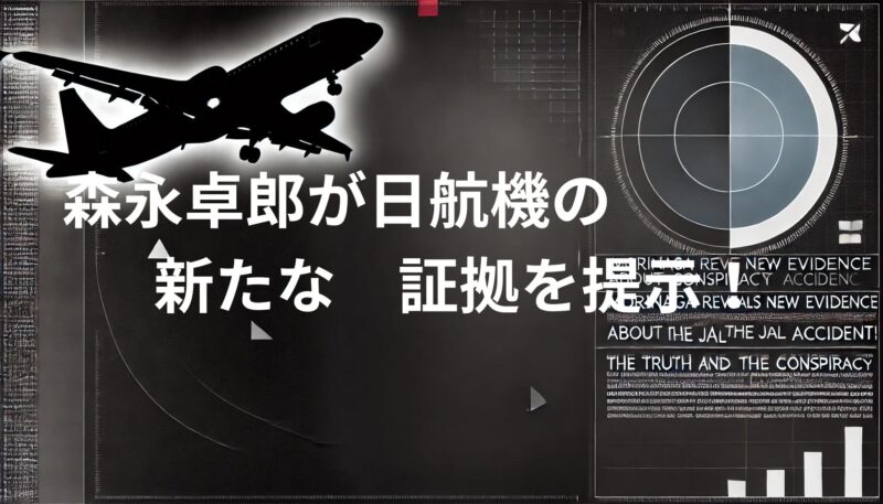 日航機事故の新たな証拠を提示！