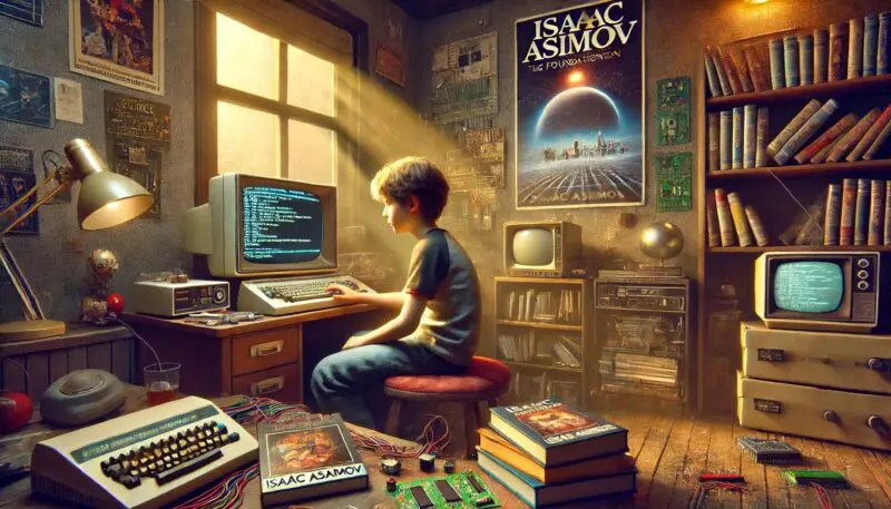 幼少期に受けた影響:SF小説と科学への没頭