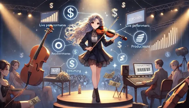 高嶋ちさ子の収入源とは?音楽活動とタレント業の内訳