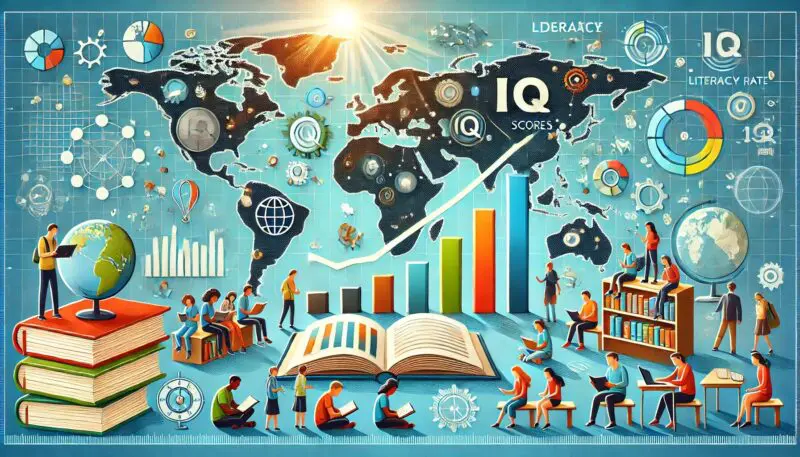 識字率とIQ：教育の普及が与える知性への影響