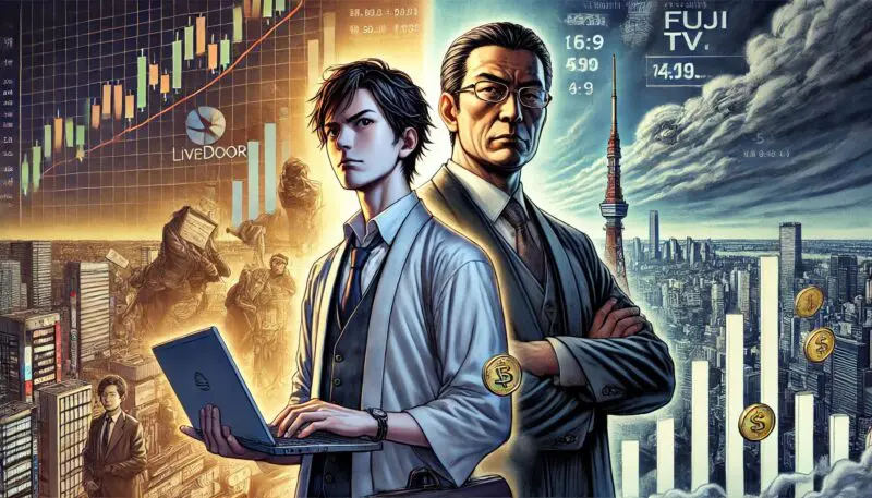 ホリエモン vs 日枝久の対立構図