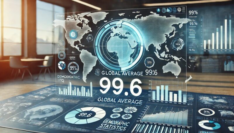 世界の平均IQは99.6：知性の基準