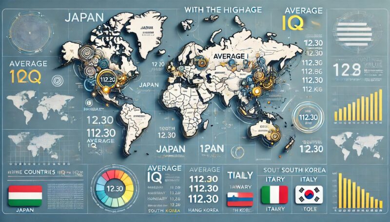 IQで見る世界で一番賢い国：最新ランキング