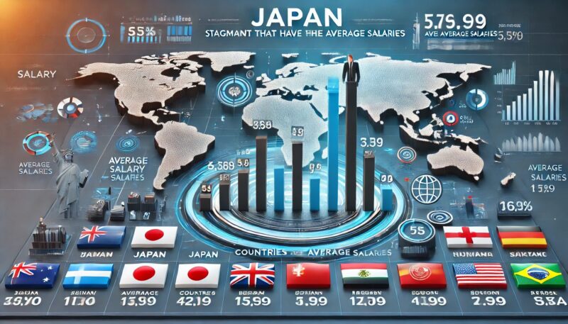 不景気な日本と海外の給与事情：トップ10の高給与国とは？