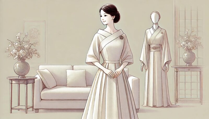 美智子さまのドレスが持つ優雅な魅力とは？