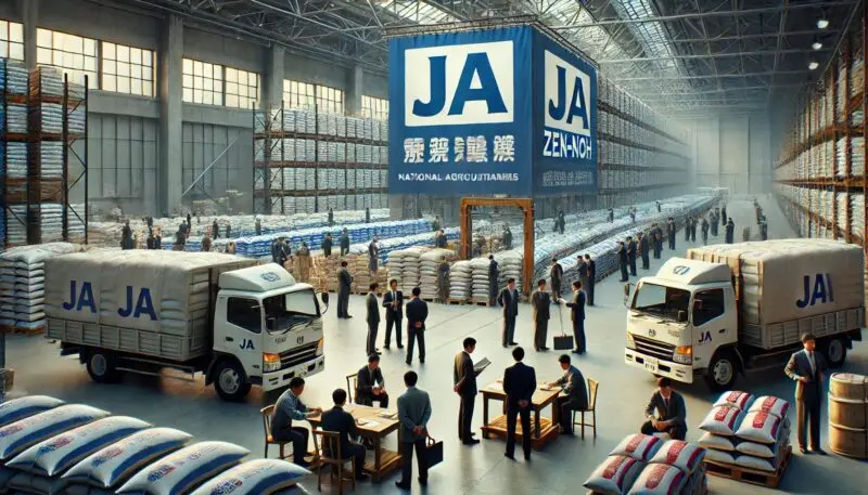 JA(農協)と全農の影響力