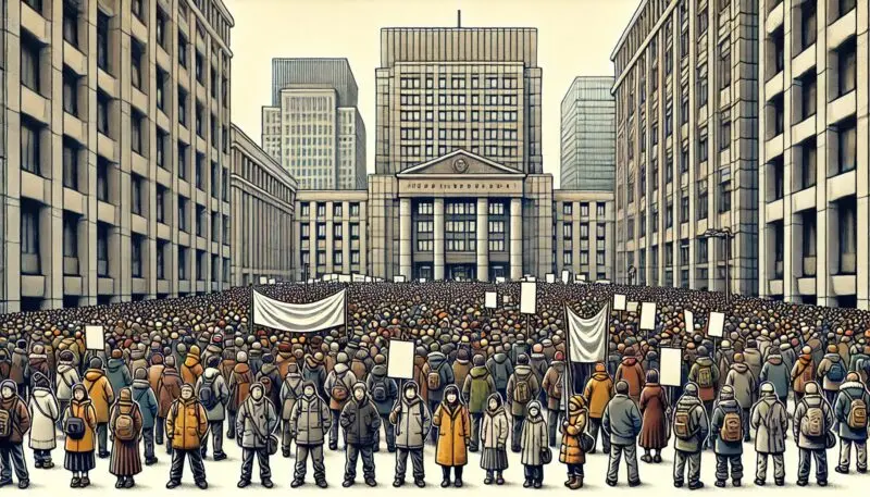 2025年2月の財務省デモの実態とは?