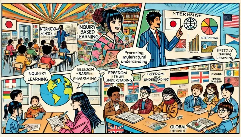 娘たちの学校はどこ?インターナショナルスクールの教育方針とは?