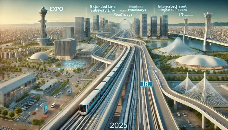 万博開催地・夢洲の都市開発計画とは？インフラ整備とその将来性
