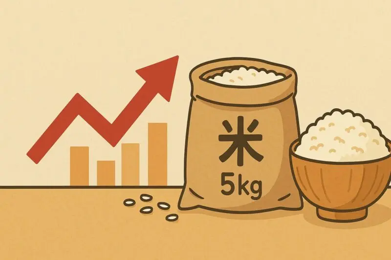 なぜ起きた?「米5キロ5000円」の背景にある複合的要因と深刻な影響