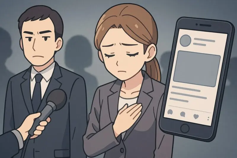 騒動後の危機管理と対応:所属事務所の動きと本人の謝罪