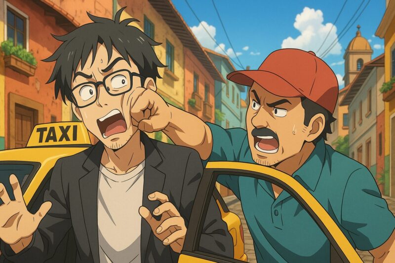 実際に殴られたのは同行していた番組ディレクター