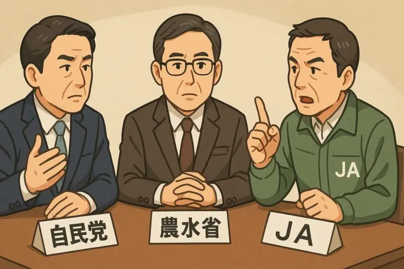 自民党とJAの蜜月関係は? コメ価格問題の裏に潜む政治とカネ