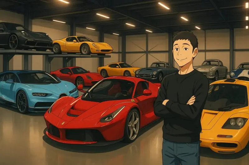 【車種・価格一覧】前澤友作の愛車ガレージ、その驚きの全貌とは