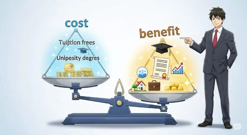 コスパで考える「大卒」資格の価値