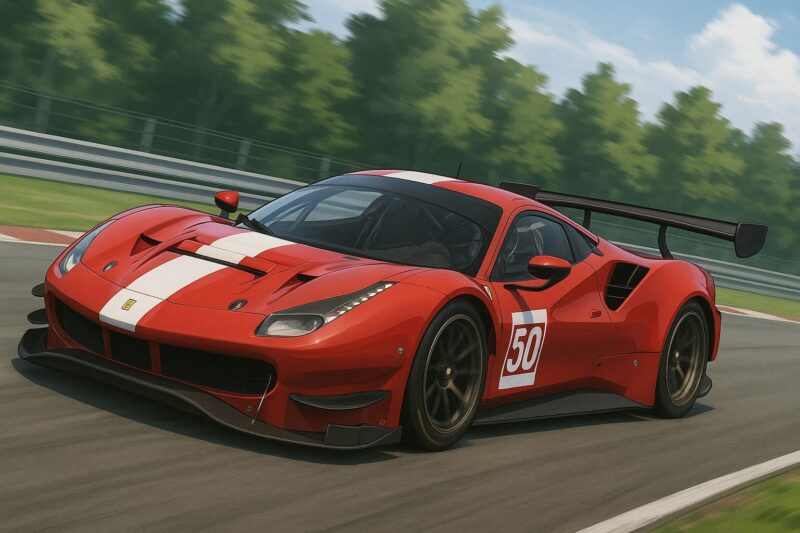 1億円のフェラーリで疾走!レースで使用する「488 GT3 EVO」を解説
