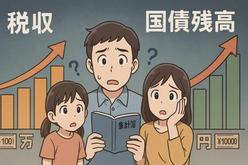 税収増でも「国の借金」が1100兆円以上あり、増え続けるのはなぜか?