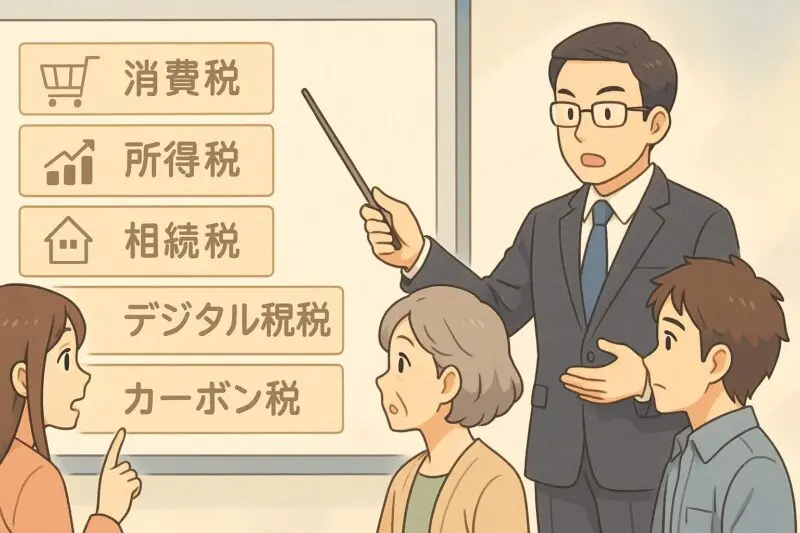 今後の税制改正で議論される可能性のあるポイント