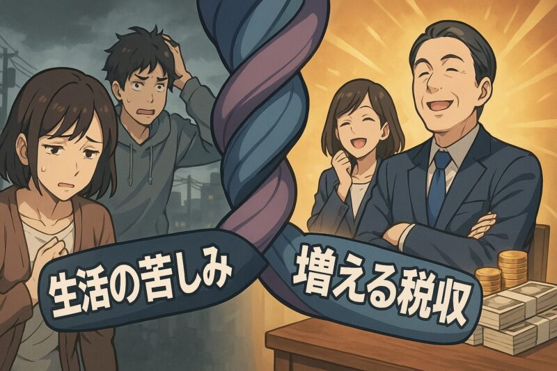 「税収は最高なのに生活は苦しい」国民が感じる“ねじれ”の正体