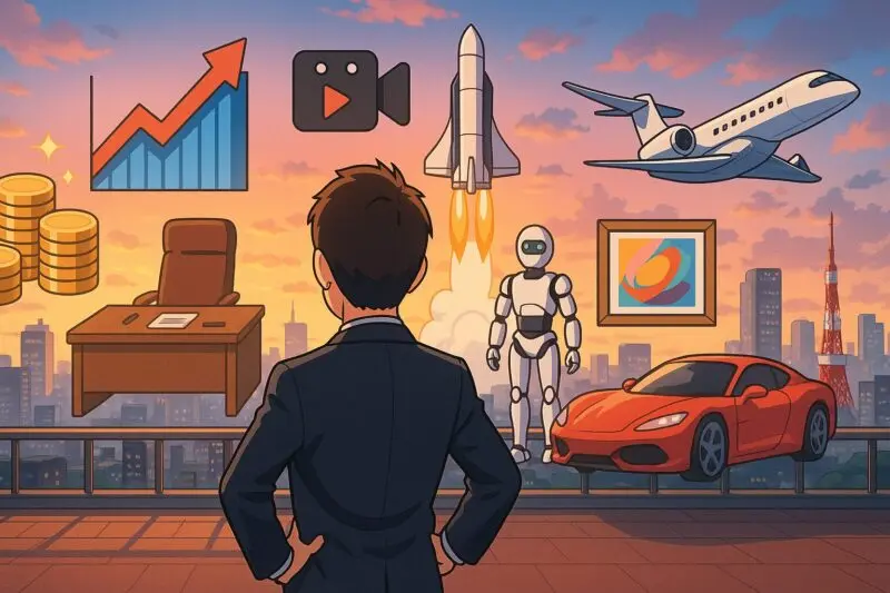 【5つの収入源】前澤友作の現在の収入の内訳と使い道