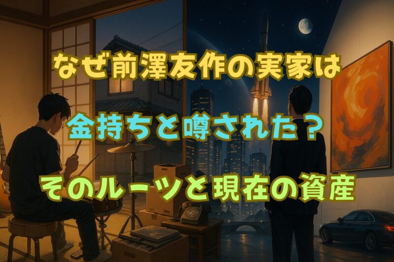 なぜ前澤友作の実家は金持ちと噂された？そのルーツと現在の資産