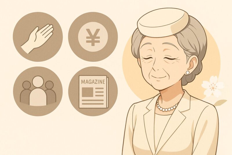 帽子だけではない?美智子さまに向けられる多角的な批判