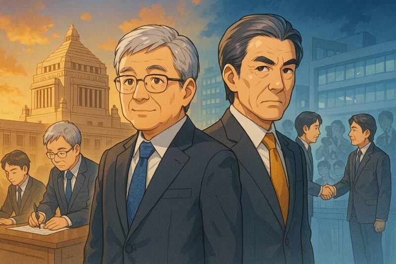 時系列】高橋洋一と竹中平蔵の関係はいつから？出会いから現在までの変遷