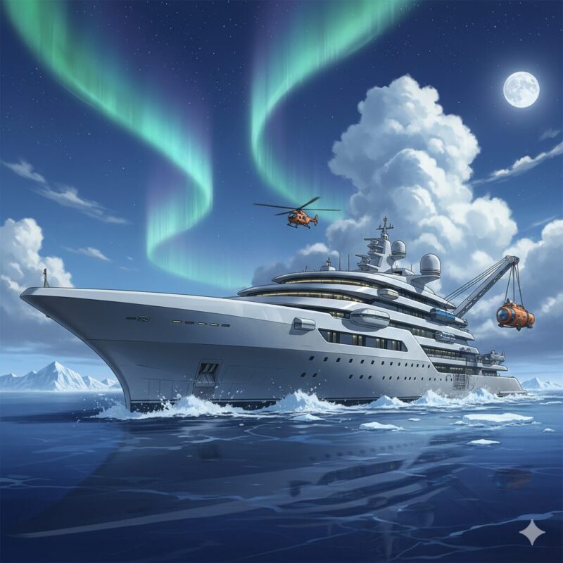 前澤友作のヨット「海の城」の正体とは？ベールを脱いだ異次元のスペックとテクノロジー