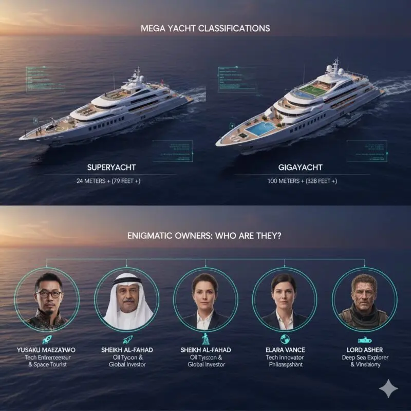超入門:スーパーヨット、ギガヨットとの違いと、知られざるオーナーたちの素顔