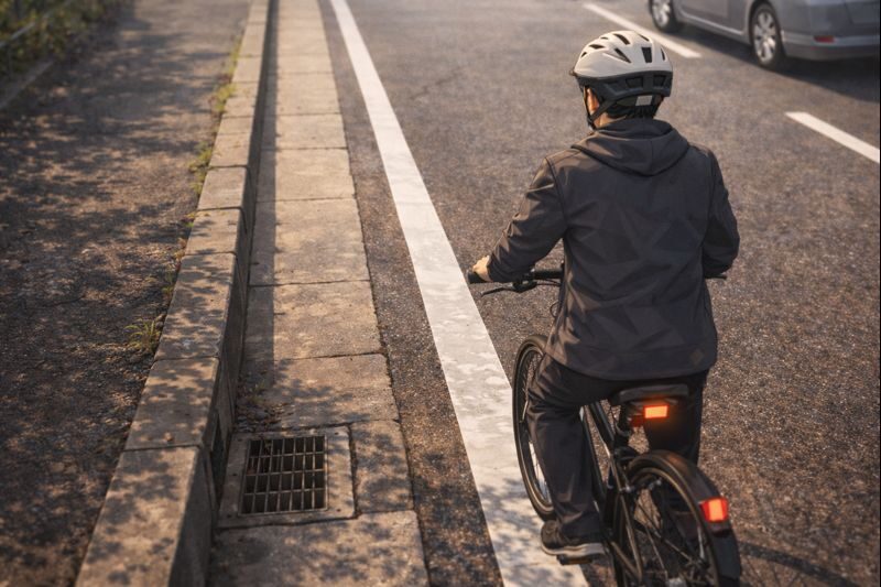 歩道を走っていい条件：「普通自転車通行可」＋例外パターン