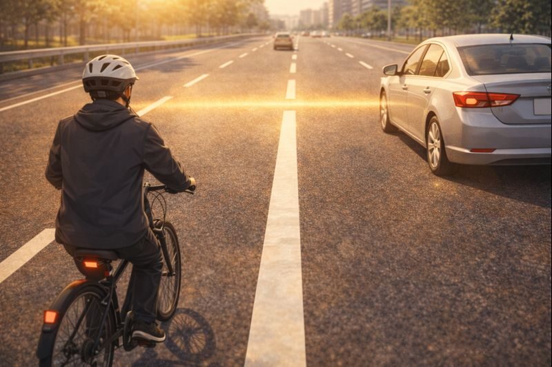 車側も変わる：自転車の追い越しルール（側方間隔・安全速度）