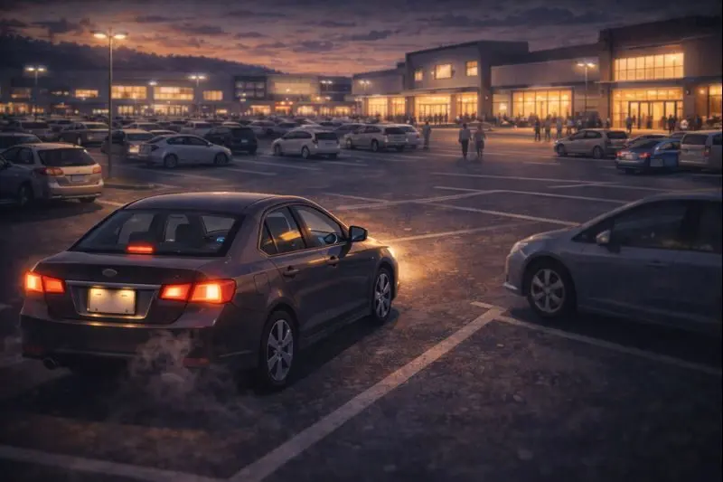 スーパーや商業施設の駐車場でのエンジンかけっぱなし