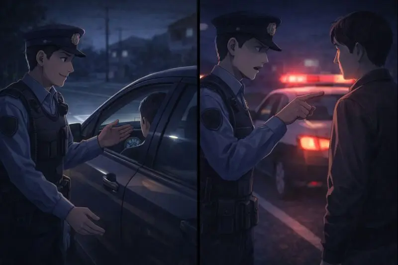 警察に注意されるケースと実際に取り締まられるケース