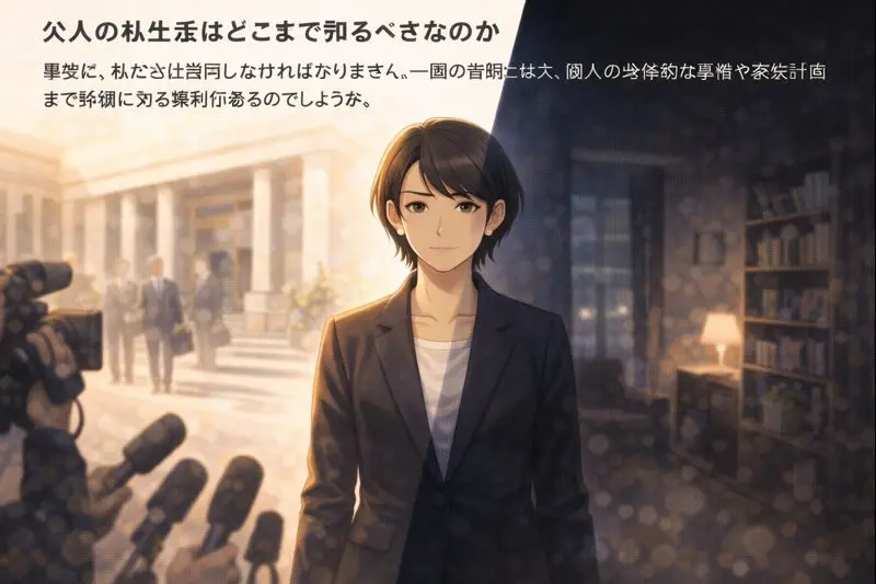 公人の私生活はどこまで知るべきなのか