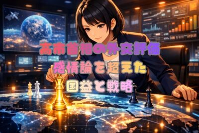 高市首相の外交評価を徹底検証！感情論を超えた国益と戦略の行方