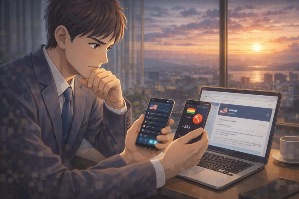 正規の海外電話との見分け方はある？