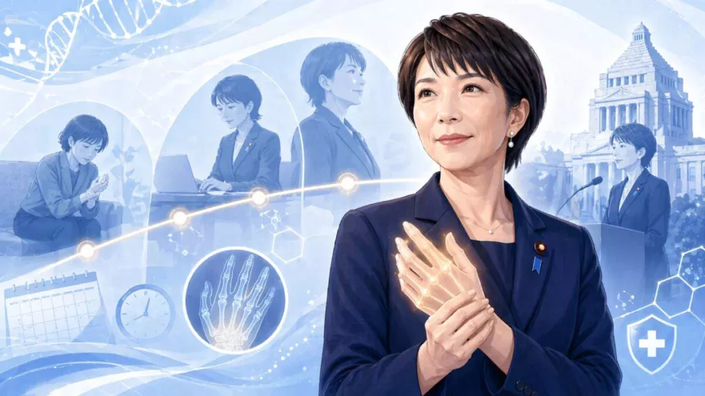 高市早苗さんのリウマチはいつから？発症から公表までの全経緯