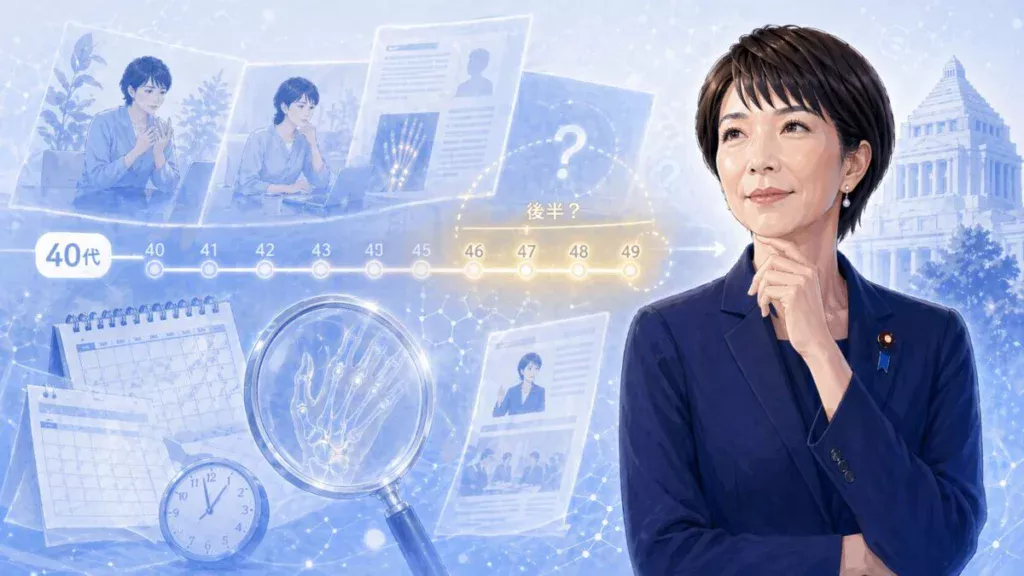 発症時期は40代後半という見方でよいのか