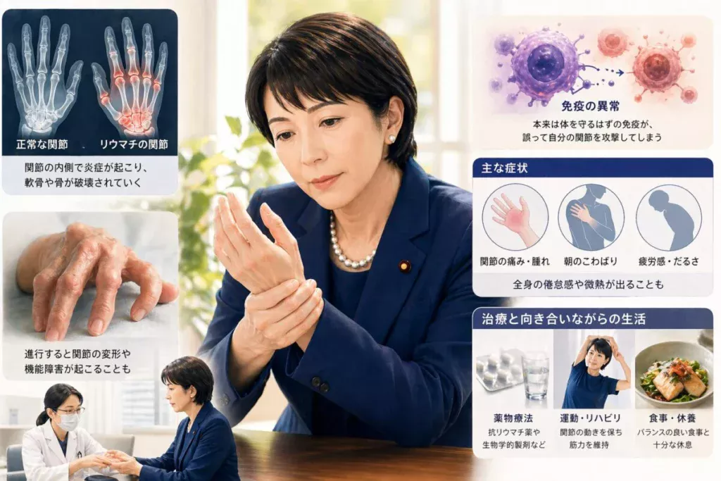 関節リウマチとはどんな病気なのか
