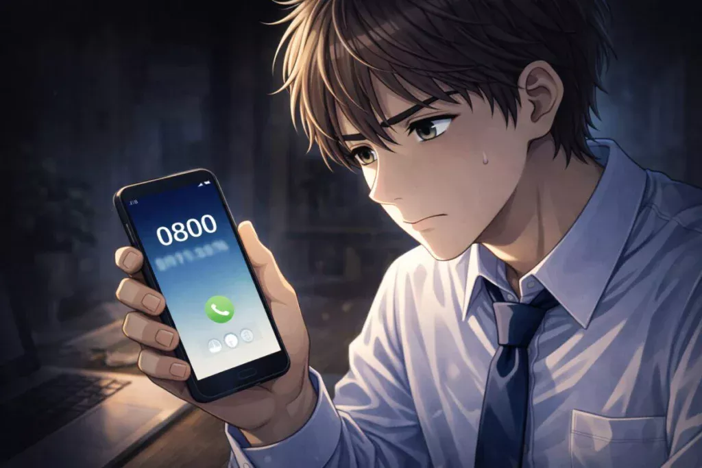 0800から始まる番号は何？着信にはどう対応すべき？安全な見分け方と拒否設定