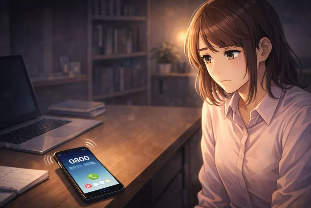 0800からの電話に詐欺の可能性はあるのか