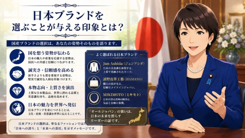 日本ブランドを選ぶことが与える印象とは?