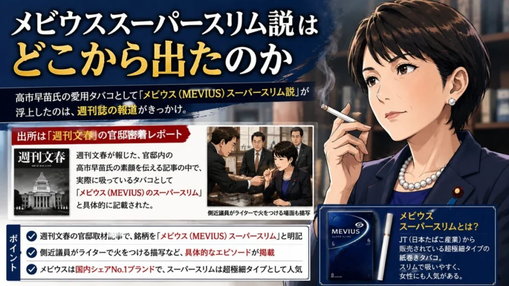 メビウススーパースリム説はどこから出たのか