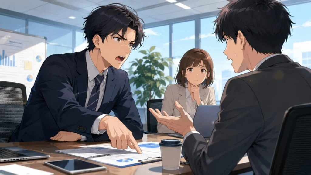 自分の意見を優先して相手の話を理解しようとしない