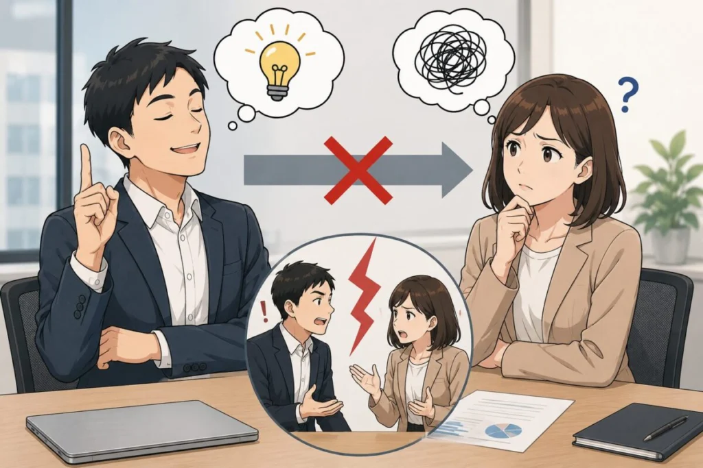 分かったつもりで確認しないことが誤解を広げる
