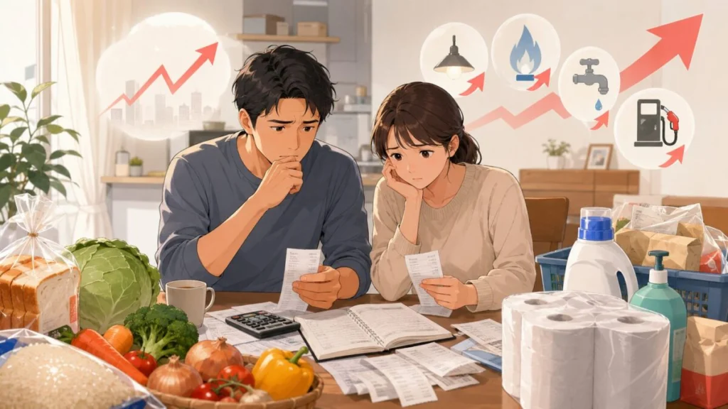 物価高が家計や生活に与える影響の全体像と直面する現実