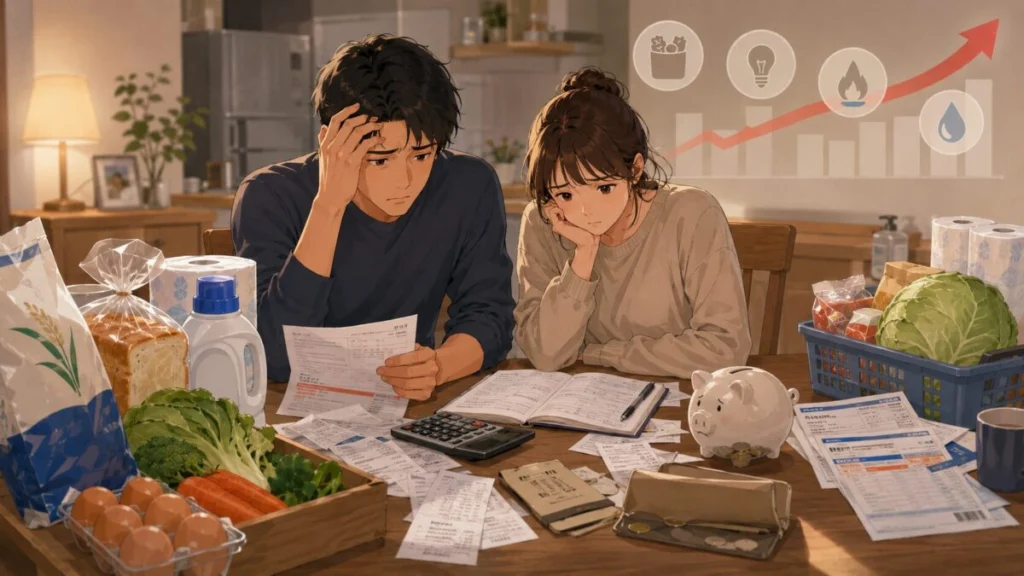 物価高が家計に与える一番大きな影響とは