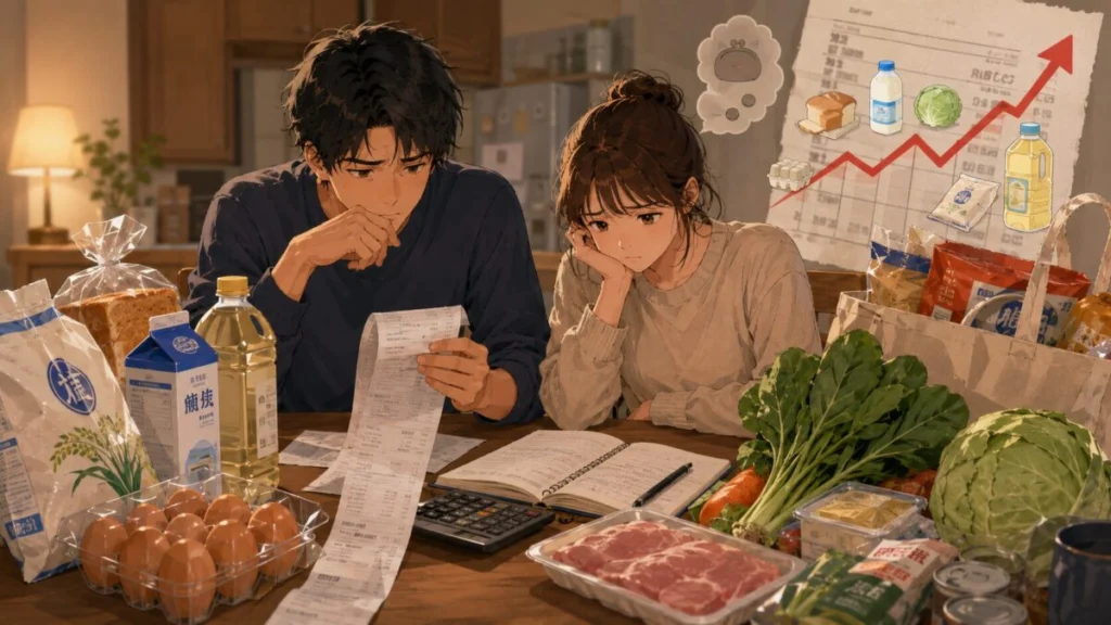 食費の値上がりで毎月の生活費はどう変わるのか