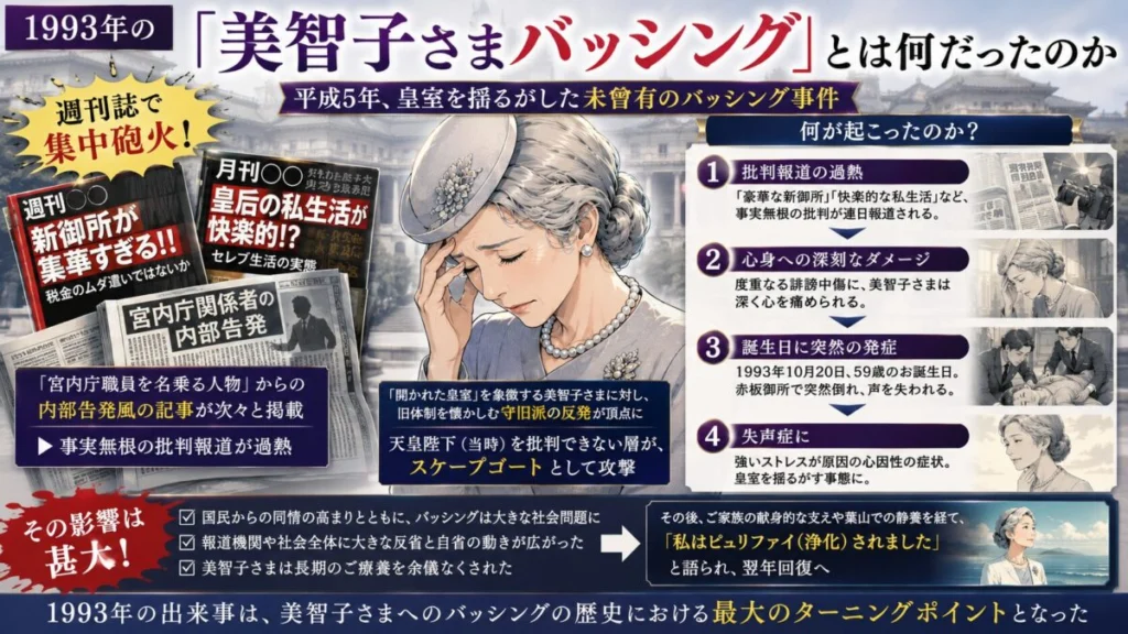 1993年の「美智子さまバッシング」とは何だったのか